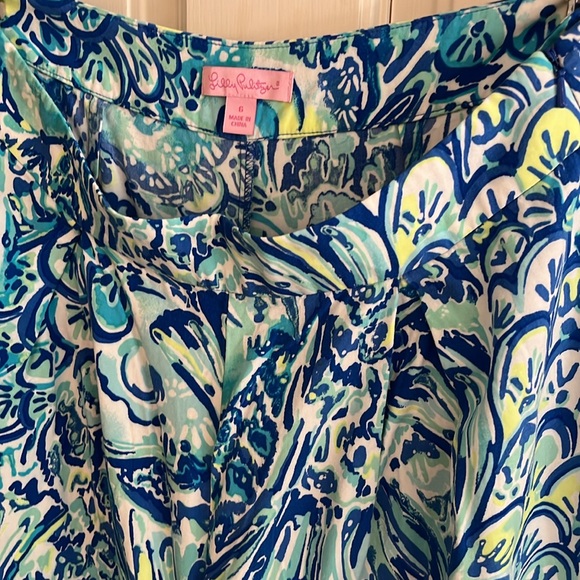 Lily Pulitzer Cotton Jersey Zip Pant - Picture 2 of 4